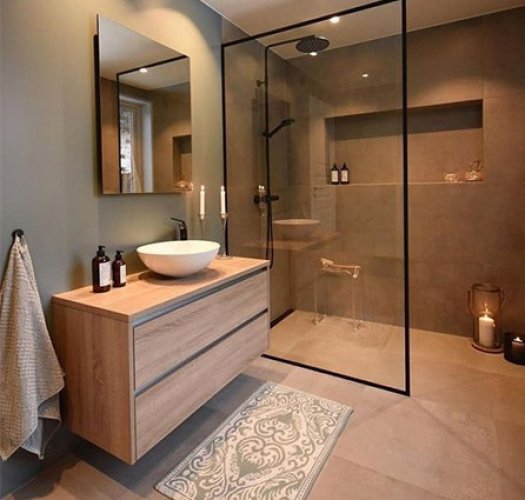 Nişli banyo dekorasyonu