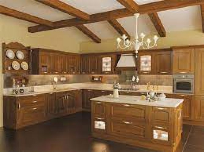 Ahşap Mutfak Dolabı Modelleri