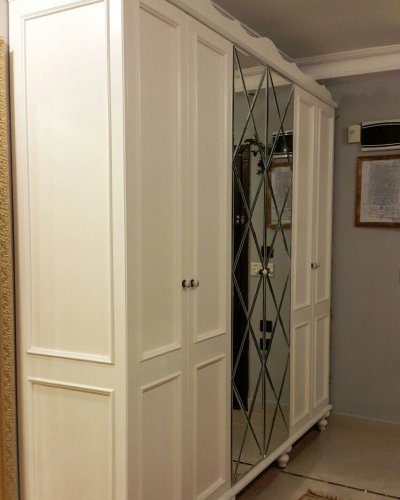 2020 Model Beyaz Lake Boyalı Portmanto