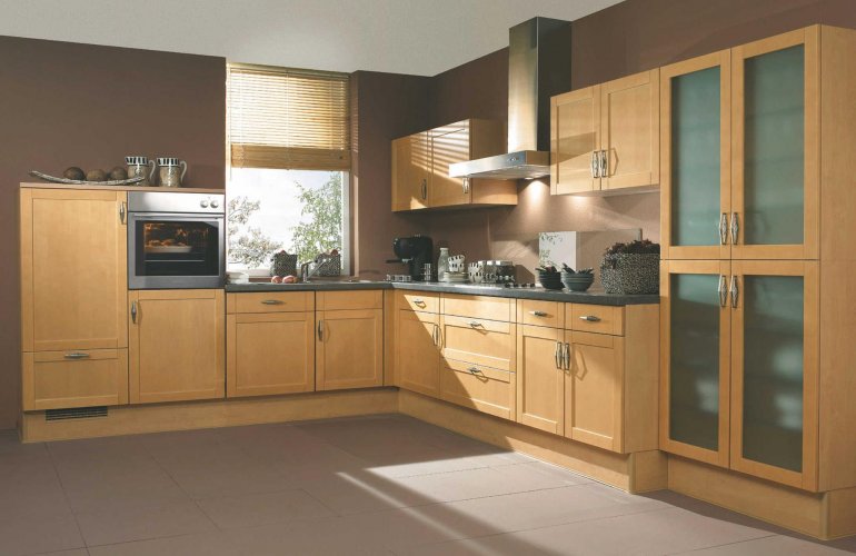 Boy Kiler Dolaplı Ankastre Ahşap Mutfak Dolabı